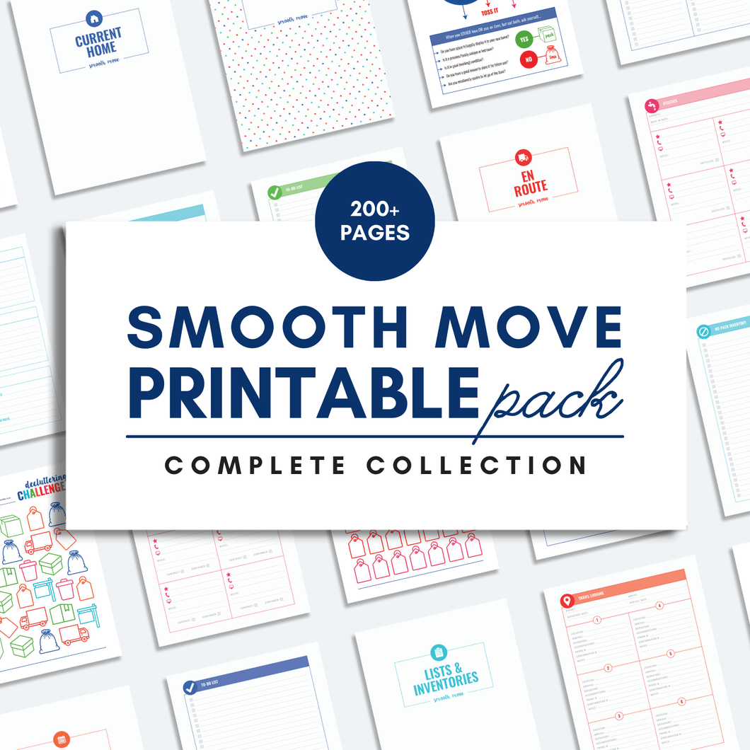 SMOOTH MOVE Printable Pack