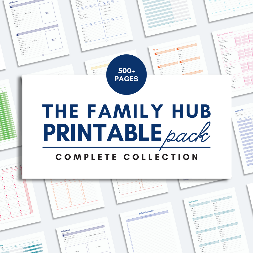 FAMILY HUB | The Ultimate Home Management System