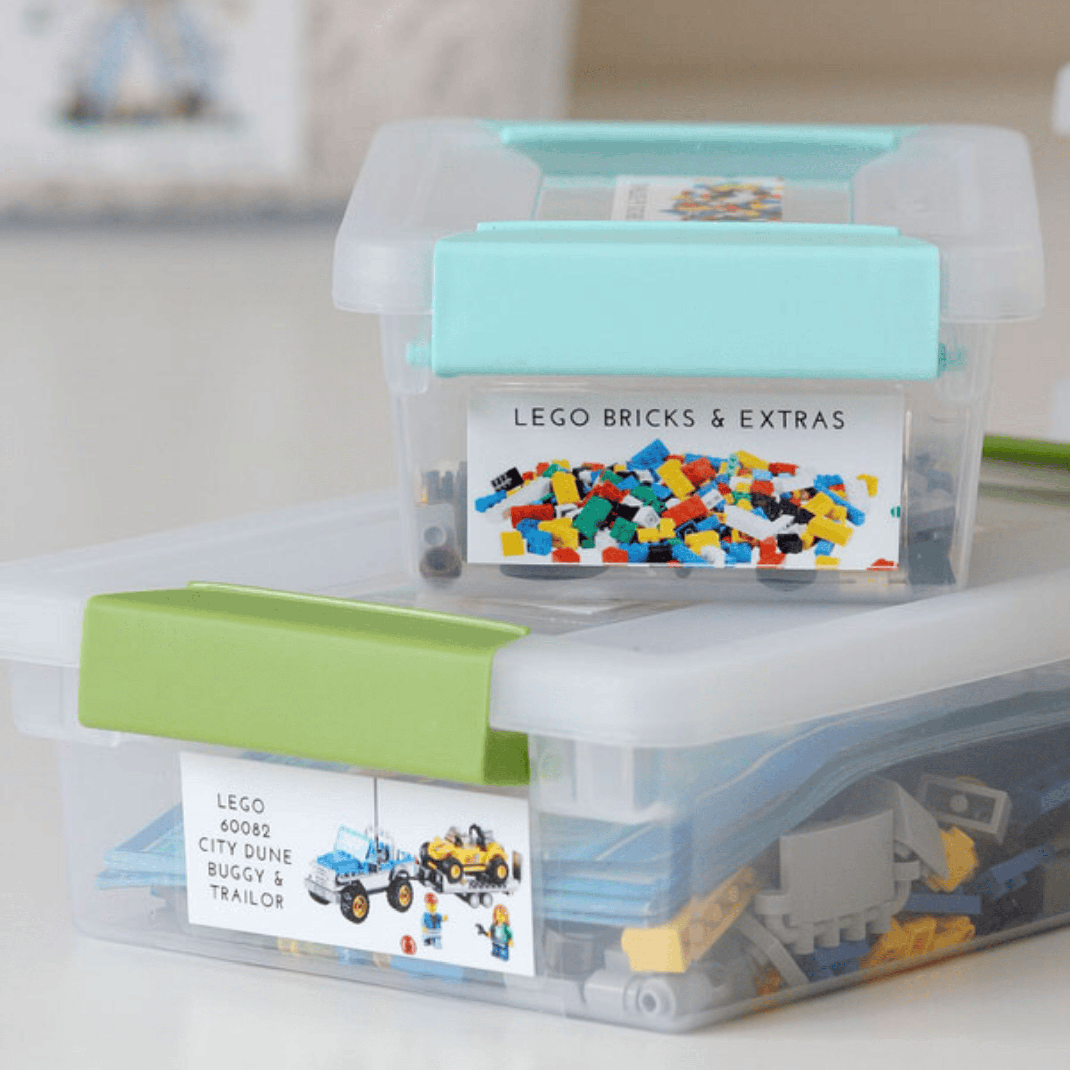 LEGO Box Label Templates The Organization Toolbox