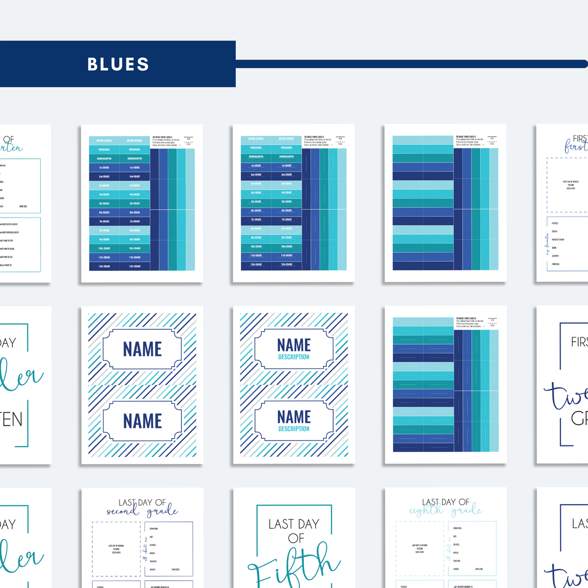 Editable Memory Box Label School Memory Box Labels | Printable – The Organization Toolbox