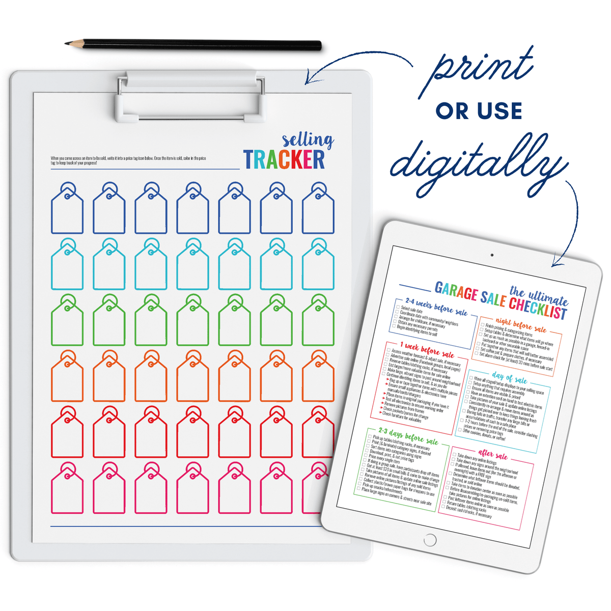 ultimate-garage-sale-planning-kit-the-organization-toolbox for Free Printable Garage Sale Price Tags Ultimate Garage Sale Planning Kit – The Organization Toolbox for Free Printable Garage Sale Price Tags