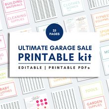 Load image into Gallery viewer, ULTIMATE GARAGE SALE Printable Kit
