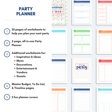 Load image into Gallery viewer, PARTY PLANNING Bundle
