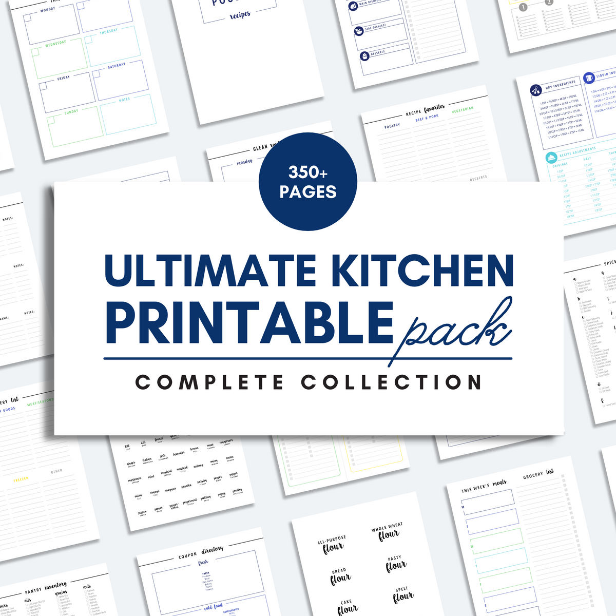 ULTIMATE KITCHEN Printable Pack